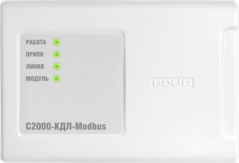 Контроллер двухпроводной линии связи С2000-КДЛ-Modbus